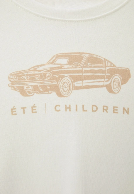 Пижама Чен с принтом в темно-синем цвете